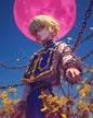 Hunter x Hunter Holographic Weatherproof Vinyl Sticker - Kurapika