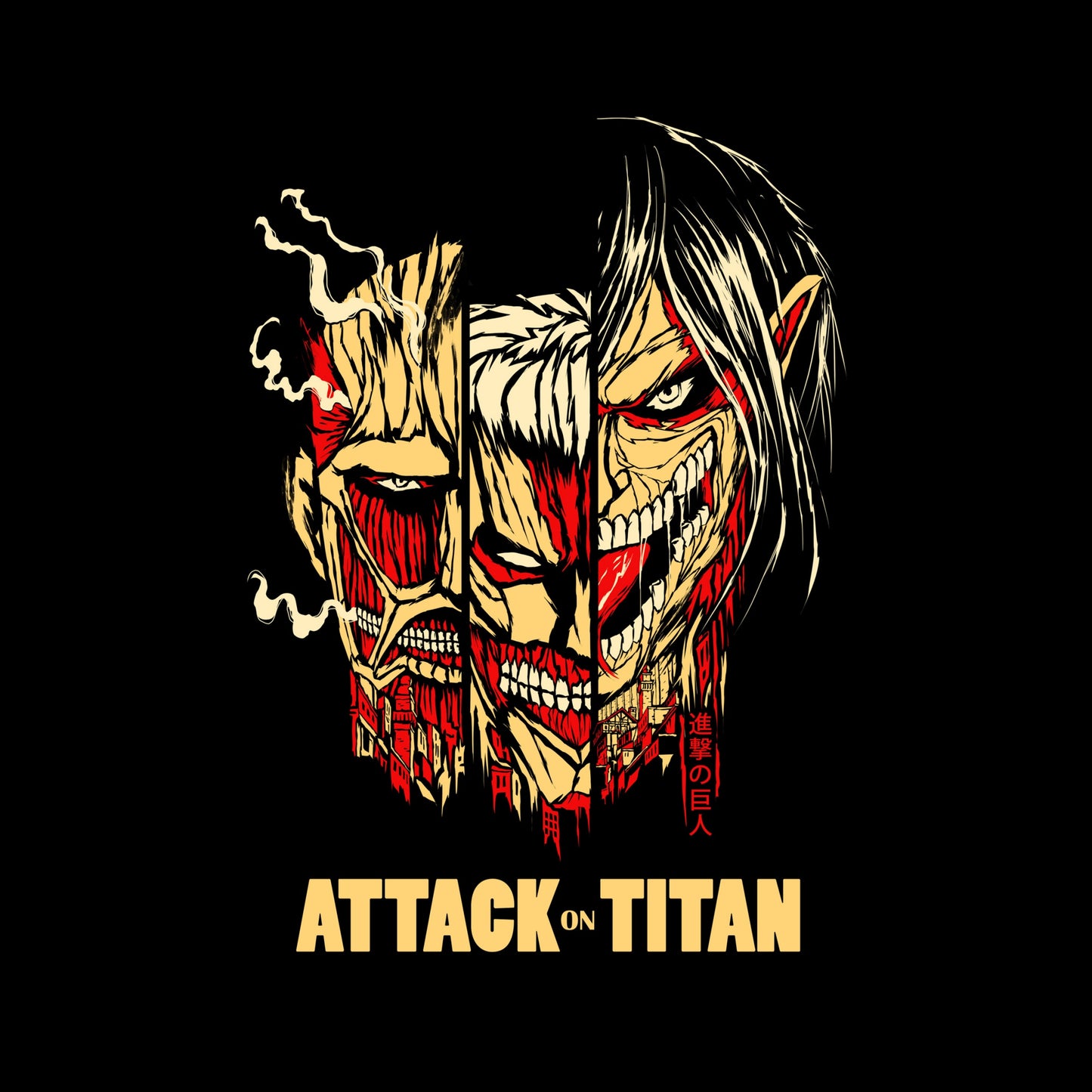 Attack on Titan Weatherproof Vinyl Sticker